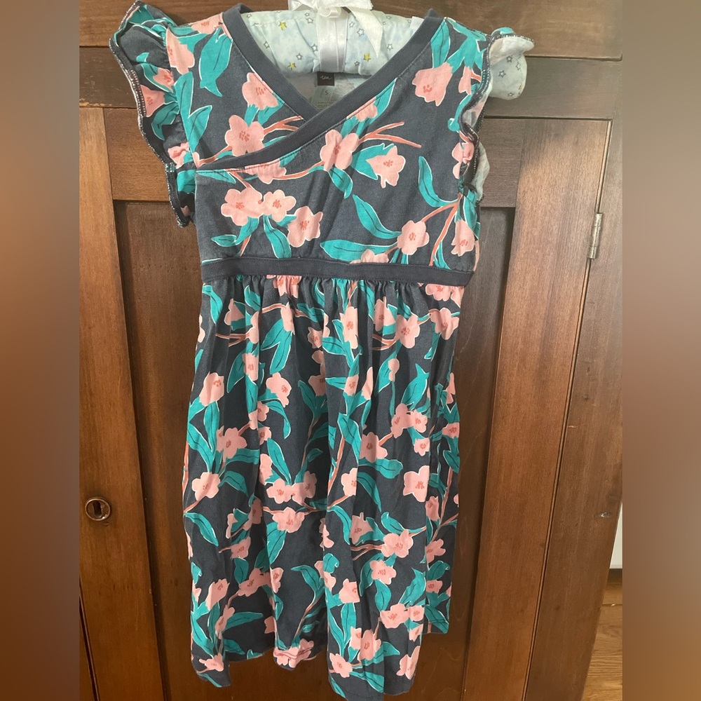 Tea Collection Wrap Neck Dress 5